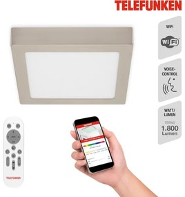 Telefunken 309602TF - LED RGBW Mennyezeti lámpa LED/18W/230V 2700-6500K WiFi