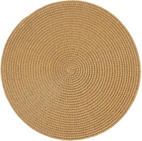 AMBIENTE étkezési alátét Ø38cm, sötét arany