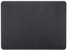 Togo fekete műbőr tányéralátét, 33 x 45 cm - ZicZac