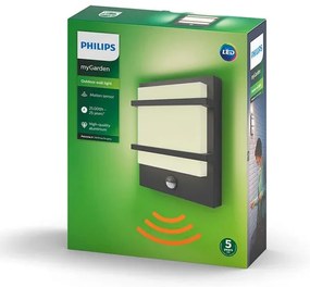 Philips 17395/93/P0 - LED Kültéri fali lámpa MYGARDEN PETRONIA LED/12W IP44