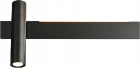 Barra Stílusos Modern Fali Lámpa Fekete 30 cm Balos