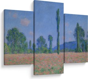 Kép - Claude Monet, Poppy Field (Giverny), reprodukciók (90x60 cm)