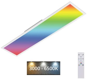 Brilo Brilo - RGBW Dimmelhető mennyezeti lámpa SLIM LED/40W/230V + távirányító BL1289