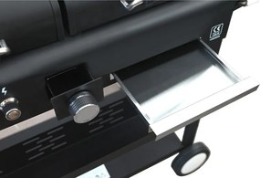 Gáz-faszenes grillsütő Domino 2in1 – Cattara