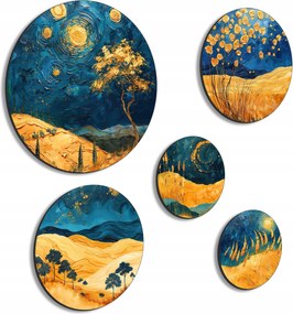 Áttöréses Kép Nappali Szobába, Faldekoráció, Festék Hatású