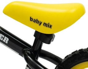 Baby Mix Traveller gyerek egyensúlyi kerékpár, fekete