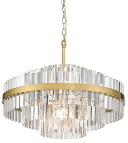 Zuma Line P0567-12A-2GAC - Csillár láncon CONSTANTINOPLE 12xG9/28W/230V arany