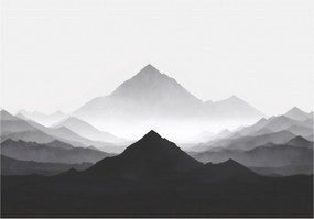 Fotótapéta Hegyek Természet Tájkép Hálószoba Nappali Tapéta Vlies (gyapjúszálas) 200x140