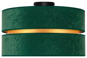 Duolla - Mennyezeti lámpa DUO 1xE27/40W/230V átm. 40 cm zöld/arany
