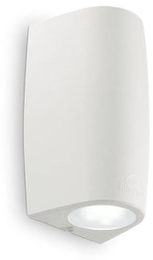 IDEAL LUX KEOPE fali lámpa, 4000K természetes fehér, max. 2x6W, GU10 foglalattal, fehér, 147772