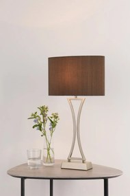 Dar Lighting glamour modern asztali lámpa oporto antik sárgaréz daropo4175