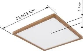 Globo 41563-18WW - LED Dimmelhető fürdőszobai lámpa SAPANA LED/18W/230V IP44