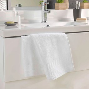 Fehér frottír pamut törölköző 50x90 cm Tendresse – douceur d'intérieur