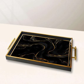 Üveg tálca, 38×24 cm – TPA10006
