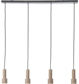 Brilliant - Csillár zsinóron CADIZ 4xGU10/10W/230V bronz