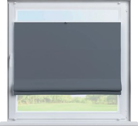 Kész pliszírozott roló római Szicília 80x170cm fekete