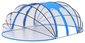 Ovális medencekupola 620 x 410 x 210 cm