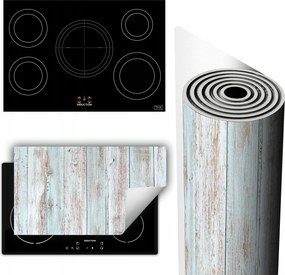 Vinil Szőnyeg Tűzhelyvédő Asztallap 90x52 régi fa