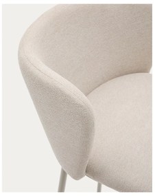 Bézs bárszék (ülésmagasság 75 cm) Ciselia – Kave Home