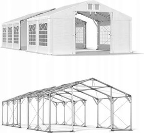 Kiállítási sátor 8x16m Kerti pavilon Das 560 Pp