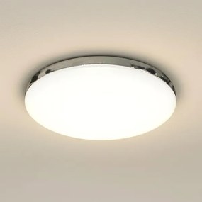 LED mennyezeti lámpa MAYA, 36 W, 230 V, Ø 50 cm, fényes króm