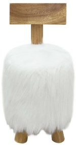 fehér tömör tíkfa ülőke