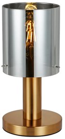 Italux SARDO TB-5581-1-BRO+SG Asztali lámpa 1x40W/E27 IP20