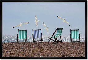 Poszterek keretben 60x40 A tengerparton