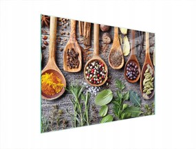 Üveg Vágódeszka 40x30 Fűszerek Edzett Üveg