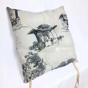 Otthoni kerti párna ülőgarnitúra Park mintás 40x40cm