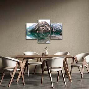 Kép egy hegyi tóról (90x60 cm)