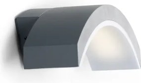 Brilagi - ARCELO LED kültéri fali lámpa szenzorral LED/8W/230V IP54