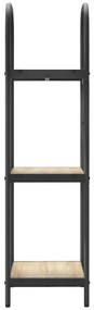 Könyvespolc sonoma tölgy 40 x 30 x 109 cm Faanyag
