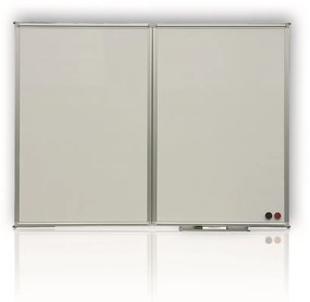 Mágneses összecsukható tábla 150/300 x 100 cm, fehér