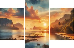 Kép - Kilátás a partról (90x60 cm)
