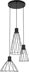 TK Lighting MODESTO 10187 Függőlámpa 3x10W/GU10 IP20