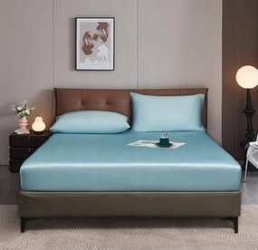 Gumis Lepedő 140X200 Kék Bambusz 30CM