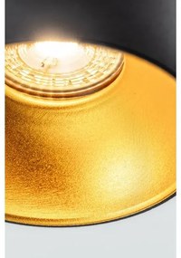 Lámpa Mennyezeti lámpatest TENSA, aluminium, 94x140 mm, IP20, GU10 max. 20W, kör, fekete