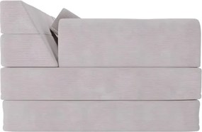 Juskys Gyerek kanapé Kayo 150x75x50 cm - bézs