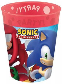 Sonic a sündisznó Sega micro prémium műanyag pohár 250 ml