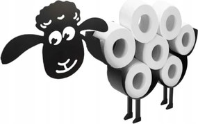 Barányszemle Wc Papír Tartó Állvány Fürdőszobába Fekete