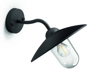 Philips 01643/30/PN - Kültéri fali lámpa HAMMOCK 1xE27/60W/230V