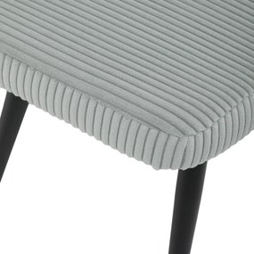 Pihenőfotel lábtartóval L7285 BLUE6, kék