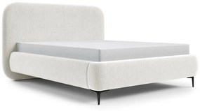 Franciaágy 160 cm Mononoke 160 (ágyráccsal) (bézs + fekete) . Akció -15%. 1100364