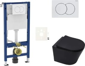 Fali WC szett SAT Infinitio könnyűszerkezetes falakba / falsík előtti SIKOGESINFBLD01