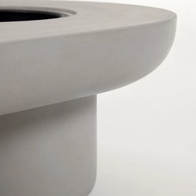 Taimi kerti beton dohányzóasztal, 140 x 60 cm - Kave Home