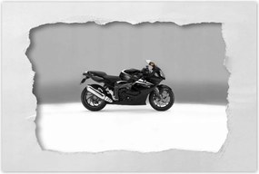 Poszter 60x40 Fekete Bmw 1300S Motorkerékpár