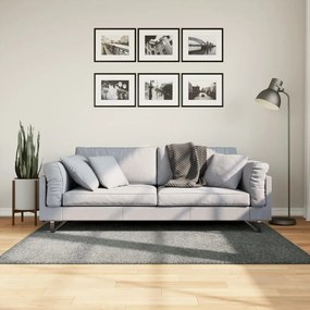 PAMPLONA zöld magas szálú bolyhos modern szőnyeg 120 x 170 cm