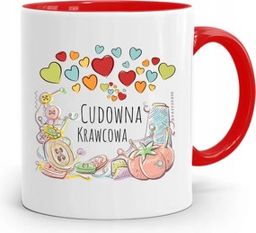 Piros Szabó Bögre Csodálatos Szabó Nyomtatott Fényképpel