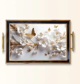 Üveg tálca, 38×24 cm – TPA9810